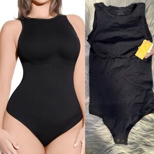 FeelinGirl Sleeveless Shapewear Body Suits Women Tummy Control Seamless